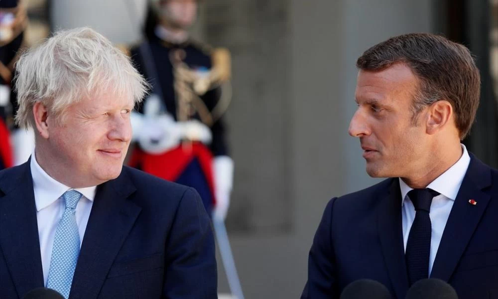 G7: Λογομαχία Τζόνσον-Μακρόν για την Β. Ιρλανδία